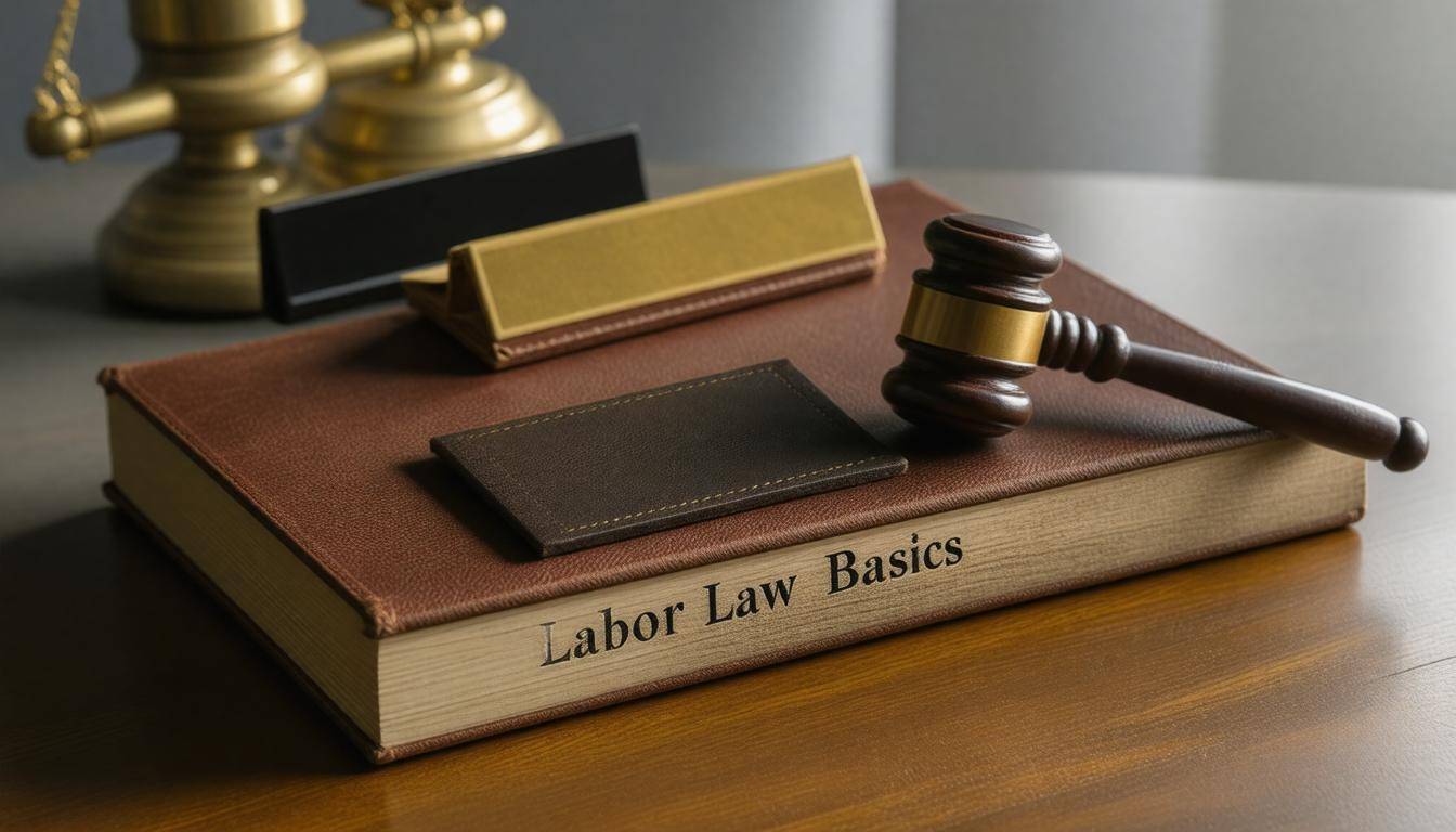 Diverse office desk setup