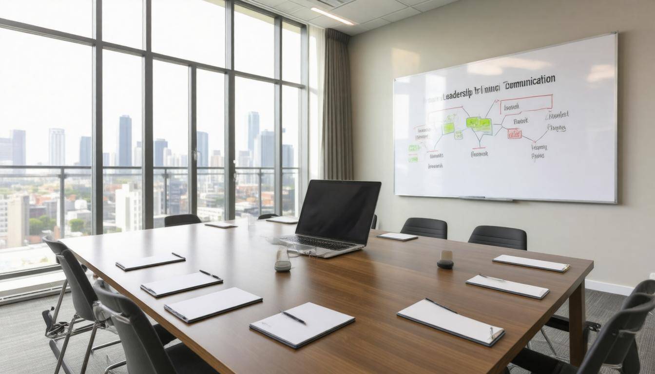 Leadership training setup