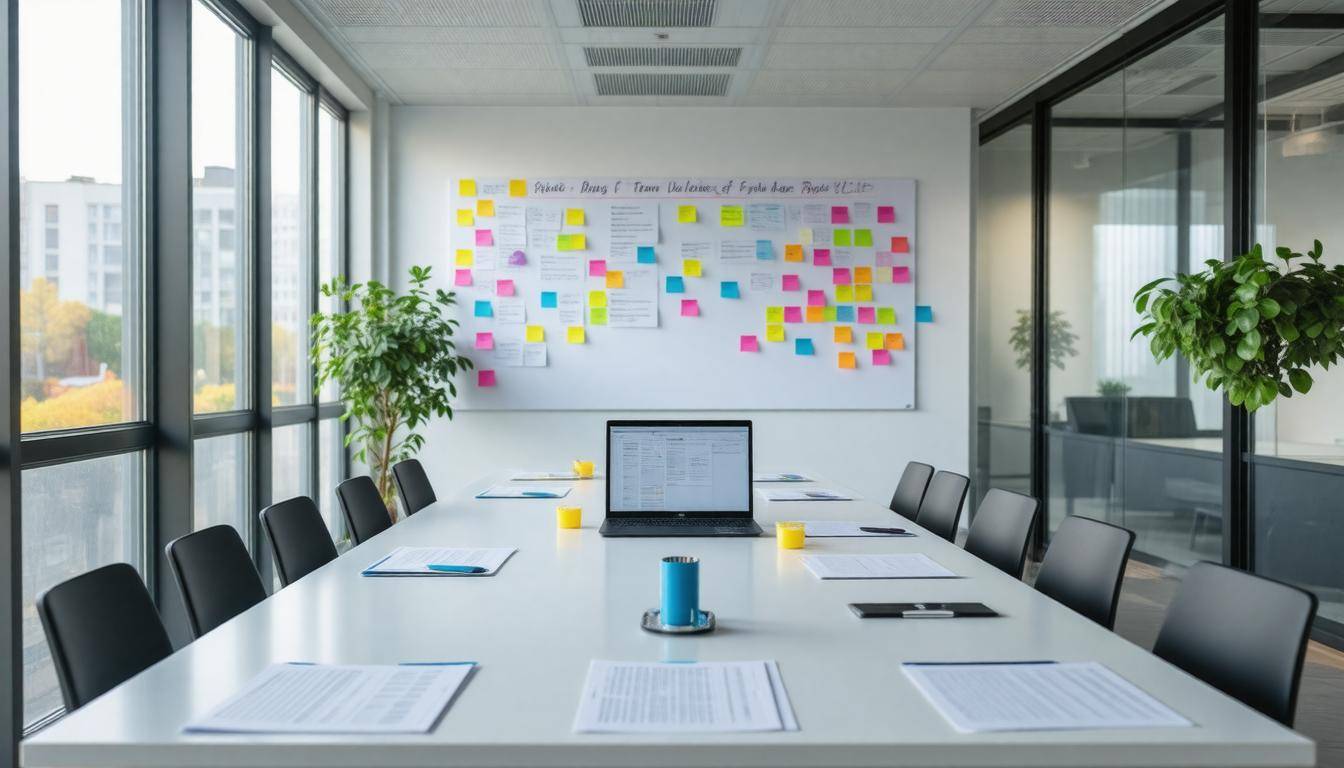 Organized meeting room