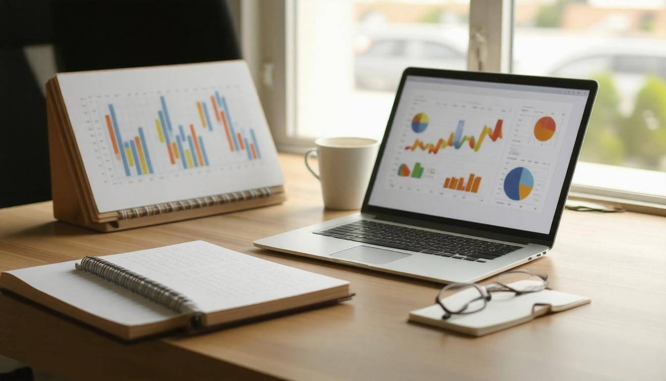 Productive professional workspace