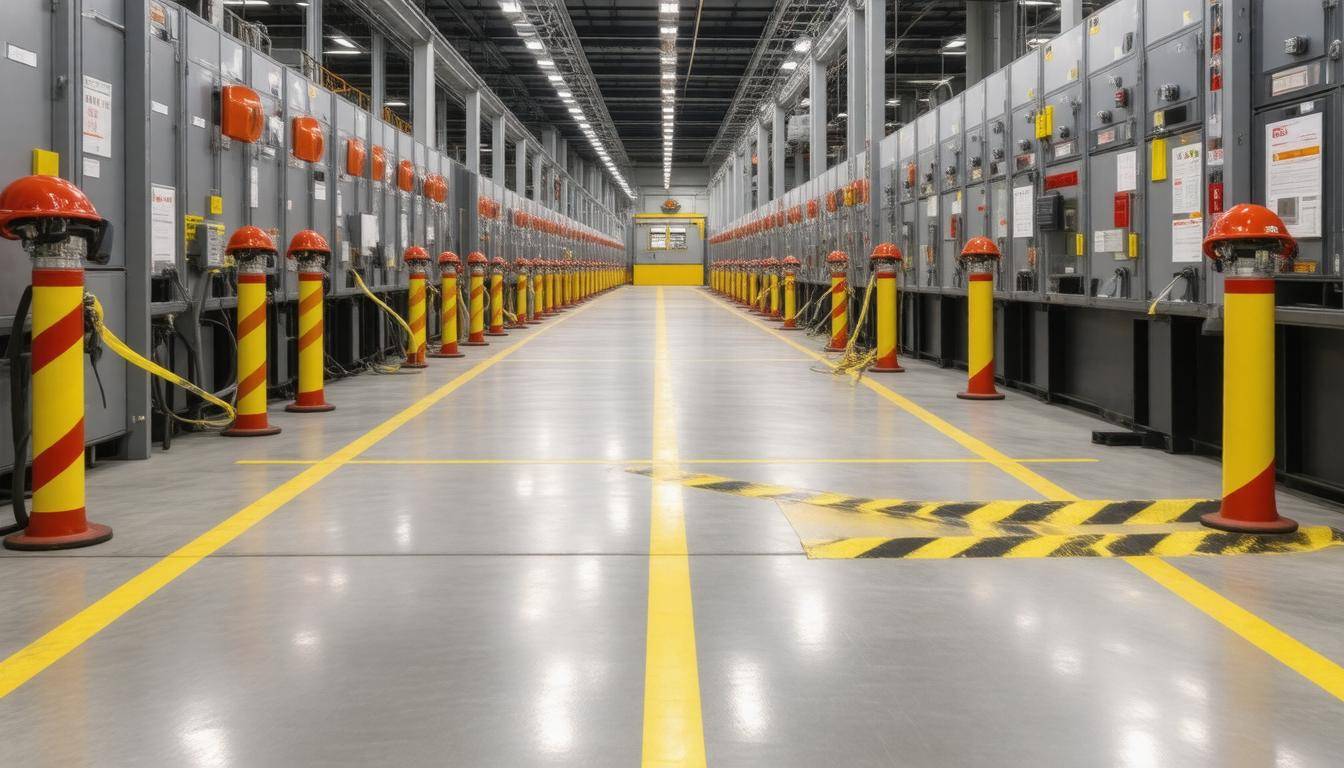 Safe industrial workspace